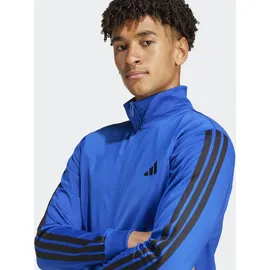 adidas Trainingsanzug ADIDAS SPORTSWEAR "M 3S TR TT TS", Jungen, Gr. L, blau (royal blau), Obermaterial: 100% Polyester, Sportanzüge Trainingsanzug, Basic 3-Streifen Trikot