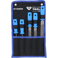 BRILLIANT TOOLS Feilen-Satz, 5-tlg