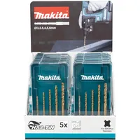 Makita HSS-TiN Metallbohrer-Set SDS-PLUS, 5-teilig E-15132