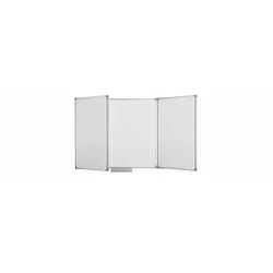 AKTION: MAUL Klapptafel MAULpro 150,0 x 100,0 cm weiß + GRATIS HEBEL Zubehör-Set für Weißwandtafeln