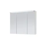 Bega Spiegelschrank TWO, weiß matt - B: 80 cm - mit LED-Beleuchtung