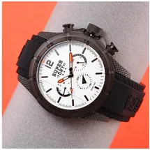 Superdry Herren Multi Zifferblatt Quarz Uhr mit Silikon Armband SYG257B