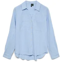 Vero Moda Langarmbluse blau S
