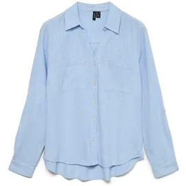 Vero Moda Langarmbluse blau S
