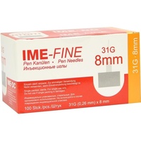 IME-DC GmbH IME-FINE Universal Pen Kanülen 31 G 8 mm 100 St.