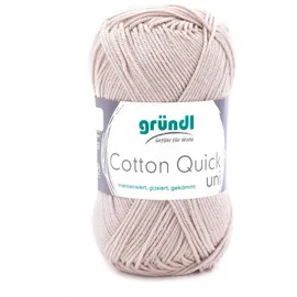 Gründl Häkelgarn Cotton Quick Beige 50 g