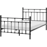 Beliani Lynx 120 x 200 cm Schwarz