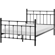 Beliani Lynx 120 x 200 cm Schwarz