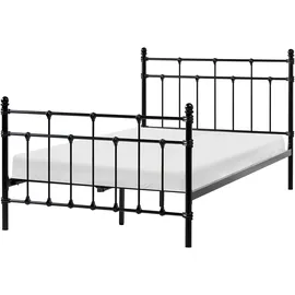Beliani Lynx 120 x 200 cm Schwarz