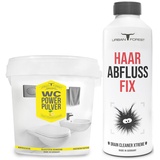 SPARSET Rohrreiniger Abflussreiniger + WC Schaum Reiniger zur Reinigung | Toiletten-Reinigung im Badezimmer von URBAN FOREST