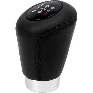 BC CORONA Sport - Kurzer Schaltknauf aus Leder, 27 mm, schwarz.