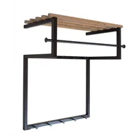 Spinder Wandgarderobe RIZZOLI Schwarz