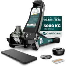 CARGO VA Intelligent Vehicle Accessories Rangierwagenheber Stahl 75–505 mm grün