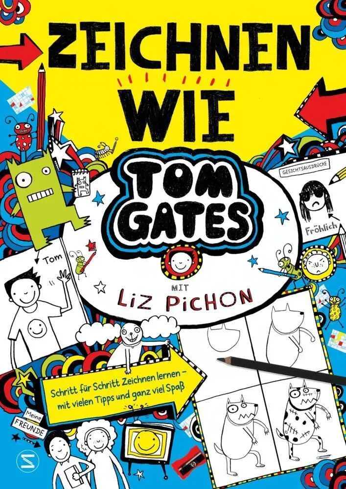 Tom Gates - Zeichnen Wie Tom Gates - Liz Pichon  Gebunden