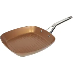 San Ignacio Origen - Grillpfanne 28 cm aus geschmiedetem Aluminium, Induktionsgeeignet