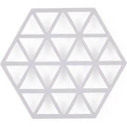 Triangles Untersetzer für heißes Geschirr lila