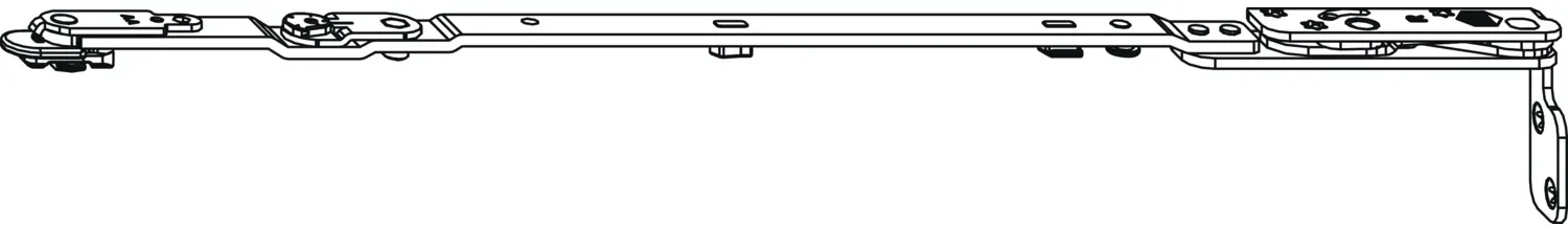 Maco #217468 MACO DK-Scherenarm POWER 9V Holz FT24 FFB 370-800 mm silber rechts ...
