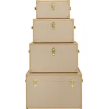 Truhe Cappuccino (4/Set)