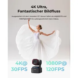 OBSBOT Tiny 3 Lite Schwarz