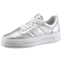 Ara Shoes ara Canberra Gr. 7,5 (41), silberfarben Damen Schuhe Sneaker,