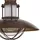 LINDBY Louisanne 1-flg. 35 cm rund braun