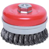 Fortis Topfzopfbürste Stahldraht 100 x 0,8 mm gezopft