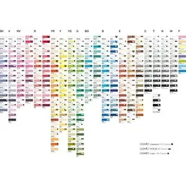 Copic Sketch Layoutmarker-Set 358 St. farbsortiert