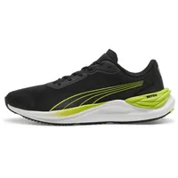 Puma Electrify Nitro 3 Road Running Shoe, Black-Lime Pow, 42.5