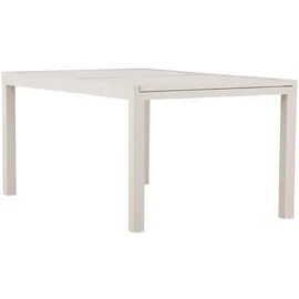 VCM Capo Gartentisch mit Auszug 160 x 240 x 75 cm Beige