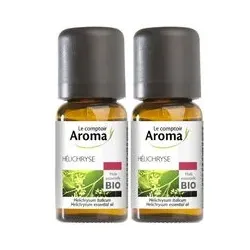 Le Comptoir Aroma Huile Essentielle Hélichryse Bio 2x5 ml
