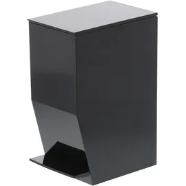 Yamazaki StepOn Trash Can Schwarz