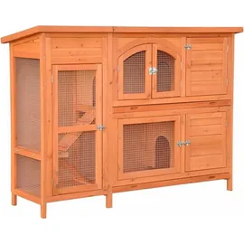 nanook shop Kleintierkäfig XL Jumbo 120 x 80 x 80 cm natur