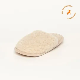 Gottstein Curly Wool Pantoffeln Beige 38