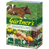 Gärtner's Rinderdung Bio Langzeitwirkung 4,5 kg