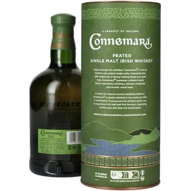 Connemara Peated Single Malt Irish 40% vol 0,7 l Geschenkbox
