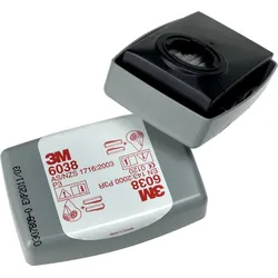 3M Atemschutz Partikelfilter 6038 (VE20)