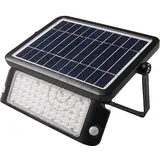 LED's light Solarleuchte schwarz 10W 1080 lm inkl. Bewegungsmelder IP65