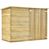 vidaXL Gerätehaus 2,32 x 1,1 x 1,7 m imprägniert