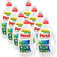 Persil Universal Kraft-Gel Flüssigwaschmittel für weiße & helle Wäsche, 8x 50 WL