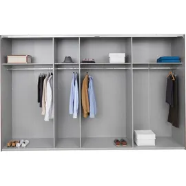 WIMEX »Level by fresh to go« mit Glastüren und Synchronöffnung braun