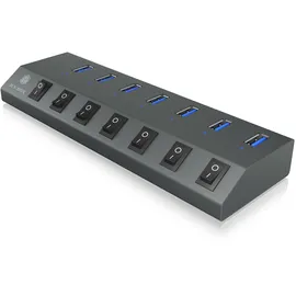 Icy Box 7 Port USB 3.0 Type-A Hub