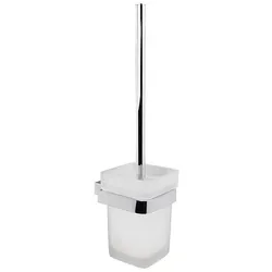 WC-Wandgarnitur NEW YORK von ROMAN DIETSCHE - chrom/Glas satiniert - 855410