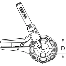 KS Tools Bolzenschneider 222.5000 (110 mm)