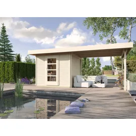 Weka Designhaus wekaLine 172 B 5,90 x 3,00 m natur