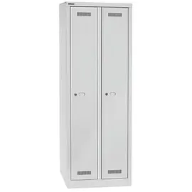 BISLEY MonoBloc Garderobenschrank 61x50x170 cm lichtgrau