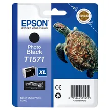 Epson T1571 Schildkröte photo schwarz 