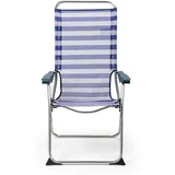 Solenny Klappsessel Solenny Navy/Weiß