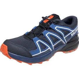 Salomon Speedcross WP Kinder Dark Navy / Dark Blue / Red Orange 38