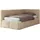 MKS JUGENDBETT ARVO 90/200 - Beige Plüsch - Foam-Matratze - Rechts Seite