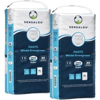 Sensalou Inkontinenz Windeln Pants Super - Größe XL (60)